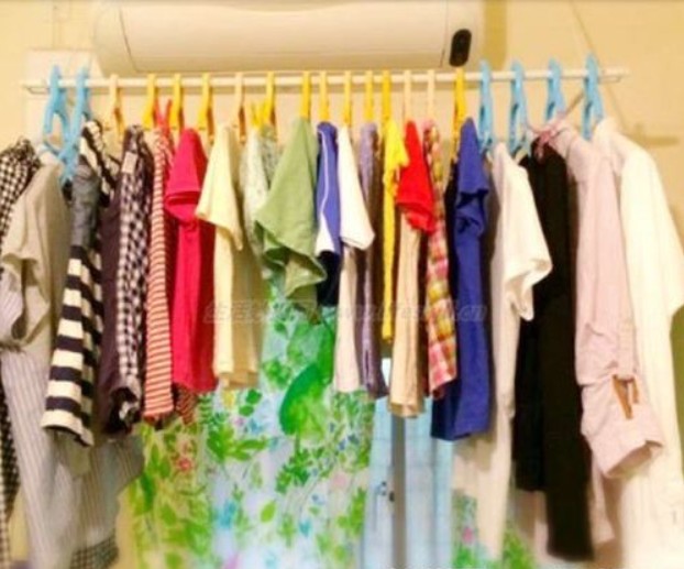Mẹo giúp phơi quần áo nhanh khô