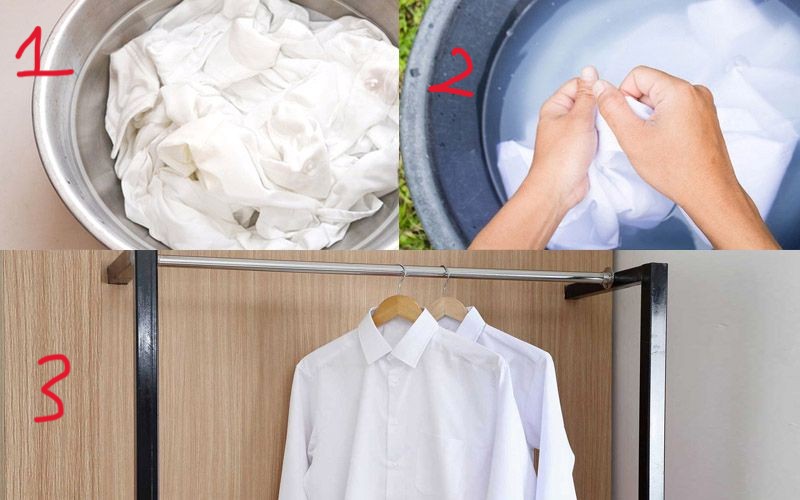 Mẹo xử lý với áo sơ mi