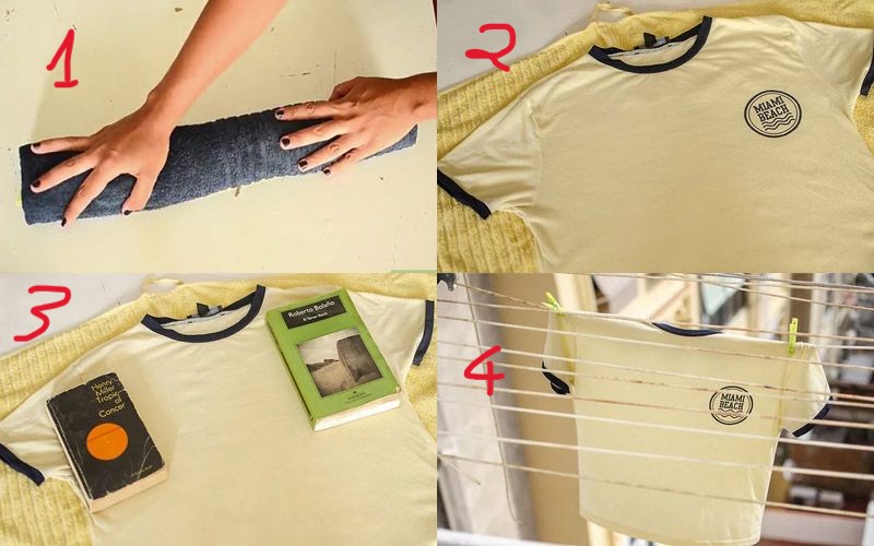 Mẹo xử lý quần áo đã bị co rút